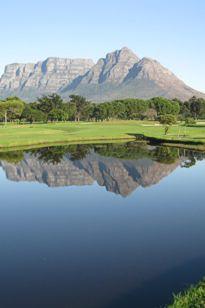 Golfplatz in Südafrika