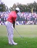 Tiger Woods vorn